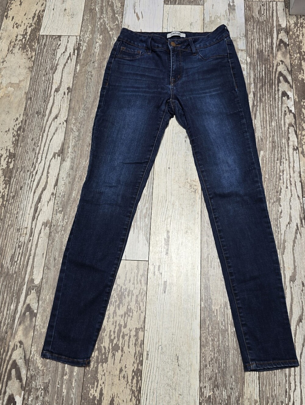 Refuge Women's Dark Wash Skinny Jeans Size 4